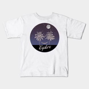 Explore Vintage Kids T-Shirt